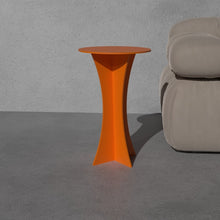 Load image into Gallery viewer, T-01 Metal Orange Side Table