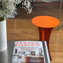 Load image into Gallery viewer, T-01 Metal Orange Side Table

