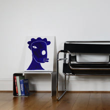 Load image into Gallery viewer, Yow Blue Natural Poster
