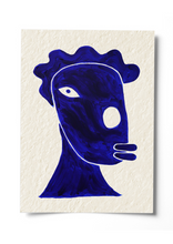 Load image into Gallery viewer, Yow Blue Natural Poster
