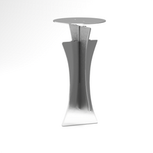 Load image into Gallery viewer, Triqis stainless steel side table

